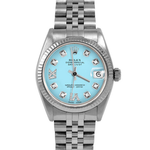 Rolex Datejust 31mm | 6827-SS-TRQ-8DR69-FLT-JBL