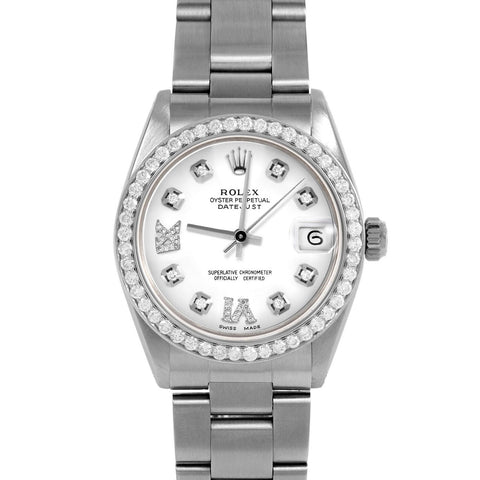 Rolex Datejust 31mm | 6827-SS-WHT-8DR69-BDS-OYS