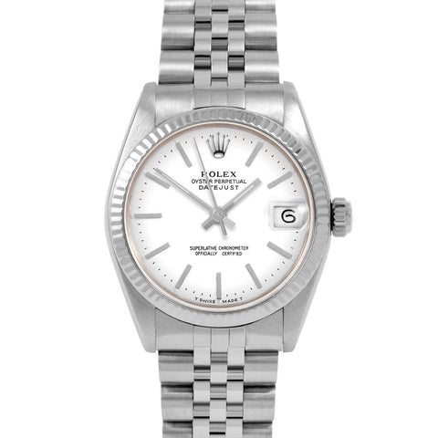 Rolex Datejust 31mm | 6827-SS-WHT-STK-FLT-JBL