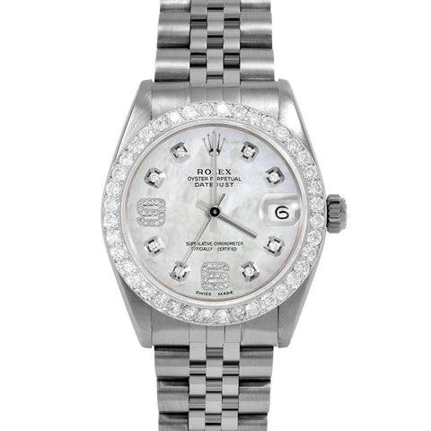 Rolex Datejust 31mm | 6827-SS-WMOP-8DA69-2CT-JBL