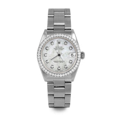 Rolex Datejust 31mm | 6827-SS-WMOP-DIA-AM-BDS-OYS