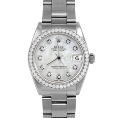 Rolex Datejust 31mm | 6827-SS-WMOP-DIA-AM-BDS-OYS