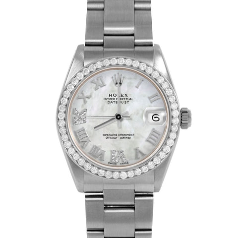 Rolex Datejust 31mm | 6827-SS-WMOP-RDR69-BDS-OYS