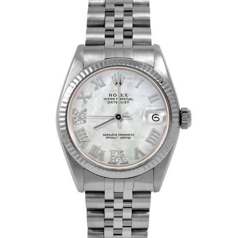 Rolex Datejust 31mm | 6827-SS-WMOP-RDR69-FLT-JBL