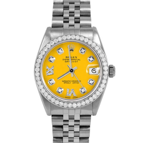 Rolex Datejust 31mm | 6827-SS-YLW-8DR69-BDS-JBL