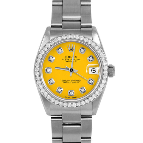 Rolex Datejust 31mm | 6827-SS-YLW-DIA-AM-BDS-OYS