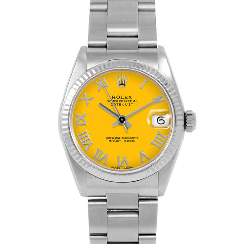 Rolex Datejust 31mm | 6827-SS-YLW-ROM-FLT-OYS