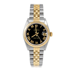 Rolex Datejust 31mm | 6827-TT-BLK-ROM-FLT-JBL