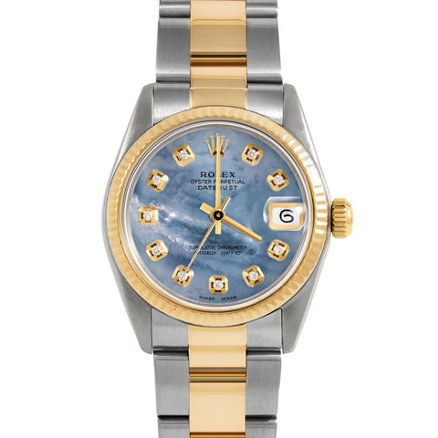 Rolex Datejust 31mm | 6827-TT-BLMOP-DIA-AM-FLT-OYS