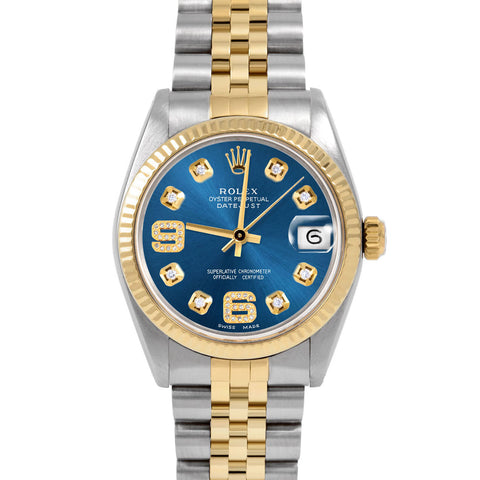 Rolex Datejust 31mm | 6827-TT-BLU-8DA69-FLT-JBL