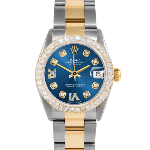 Rolex Datejust 31mm | 6827-TT-BLU-8DR69-2CT-OYS