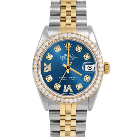 Rolex Datejust 31mm | 6827-TT-BLU-8DR69-BDS-JBL