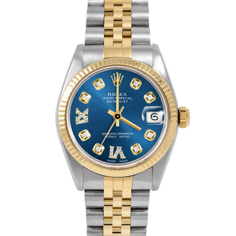 Rolex Datejust 31mm | 6827-TT-BLU-8DR69-FLT-JBL