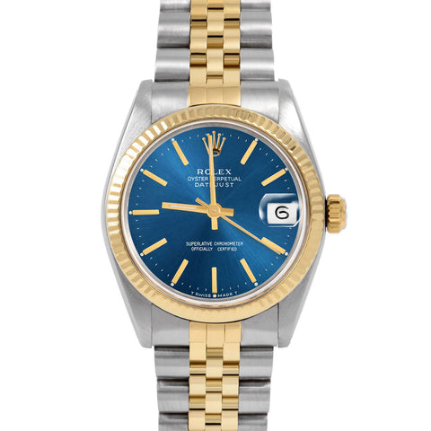 Rolex Datejust 31mm | 6827-TT-BLU-STK-FLT-JBL