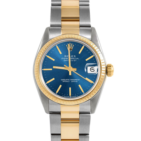 Rolex Datejust 31mm | 6827-TT-BLU-STK-FLT-OYS