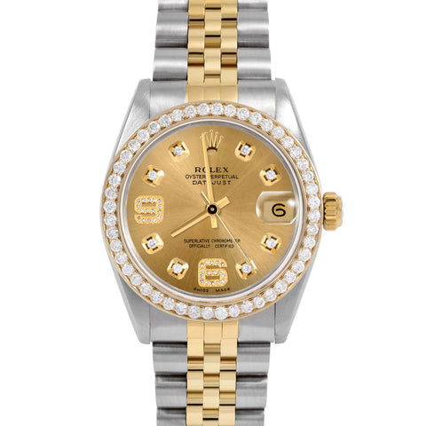 Rolex Datejust 31mm | 6827-TT-CHM-8DA69-BDS-JBL