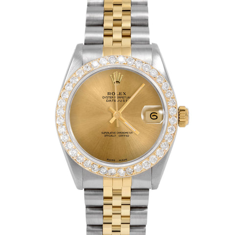 Rolex Datejust 31mm | 6827-TT-CHM-NOHM-2CT-JBL