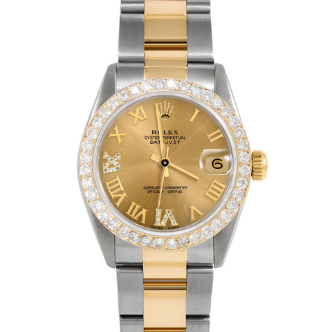 Rolex Datejust 31mm | 6827-TT-CHM-RDR69-2CT-OYS