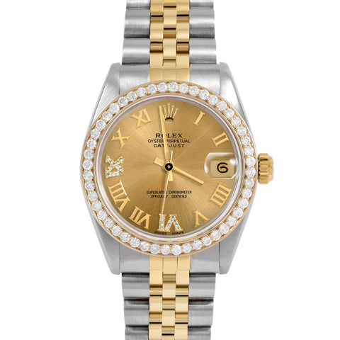 Rolex Datejust 31mm | 6827-TT-CHM-RDR69-BDS-JBL