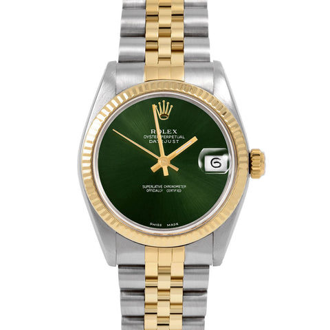 Rolex Datejust 31mm | 6827-TT-GRN-NOHM-FLT-JBL