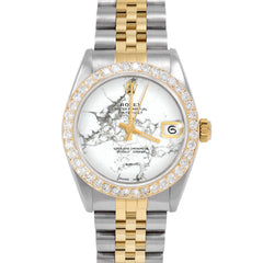 Rolex Datejust 31mm | 6827-TT-MRB-NOHM-2CT-JBL