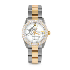 Rolex Datejust 31mm | 6827-TT-MRB-NOHM-2CT-OYS