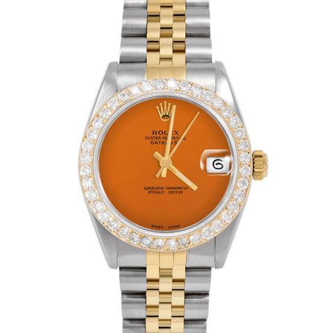 Rolex Datejust 31mm | 6827-TT-ORN-NOHM-2CT-JBL