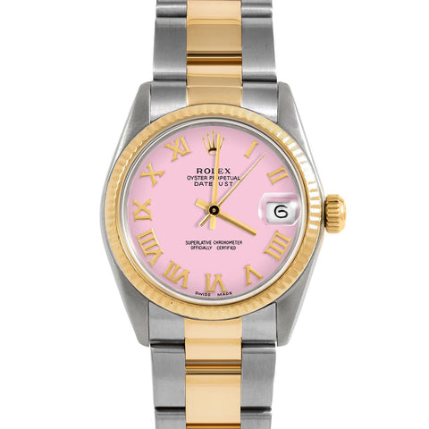 Rolex Datejust 31mm | 6827-TT-PNK-ROM-FLT-OYS