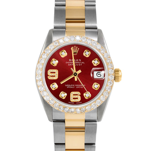 Rolex Datejust 31mm | 6827-TT-RED-8DA69-2CT-OYS