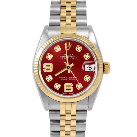 Rolex Datejust 31mm | 6827-TT-RED-8DA69-FLT-JBL