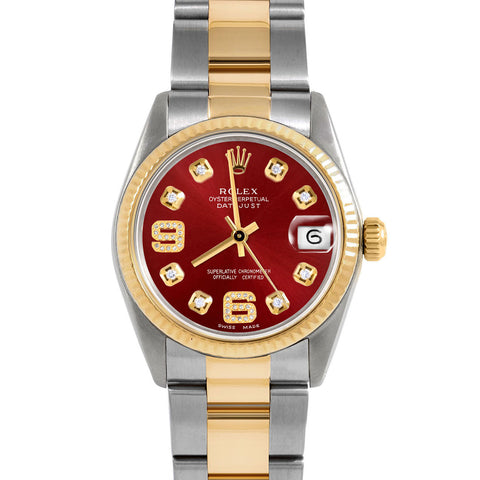 Rolex Datejust 31mm | 6827-TT-RED-8DA69-FLT-OYS