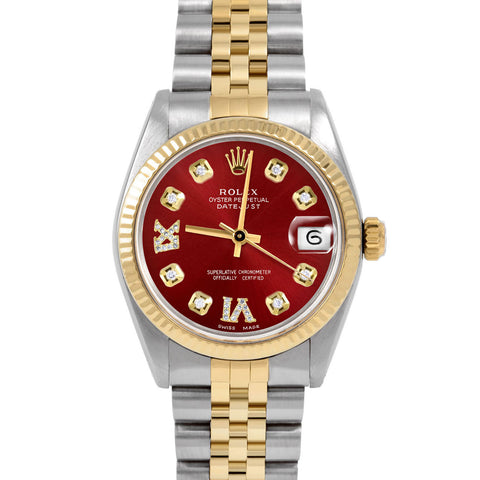 Rolex Datejust 31mm | 6827-TT-RED-8DR69-FLT-JBL