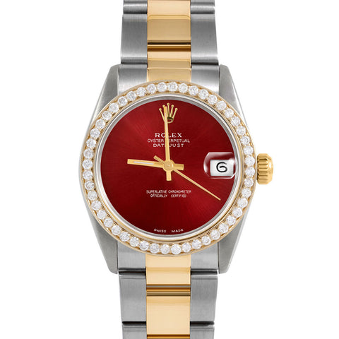 Rolex Datejust 31mm | 6827-TT-RED-NOHM-BDS-OYS