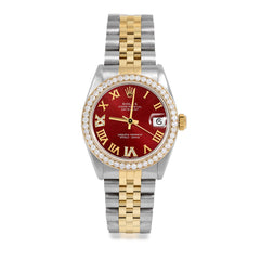 Rolex Datejust 31mm | 6827-TT-RED-RDR69-BDS-JBL