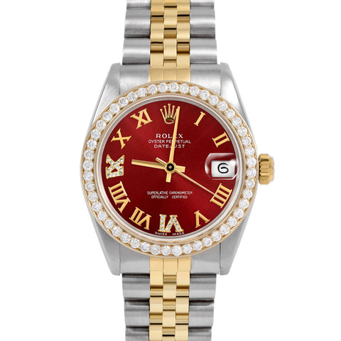 Rolex Datejust 31mm | 6827-TT-RED-RDR69-BDS-JBL