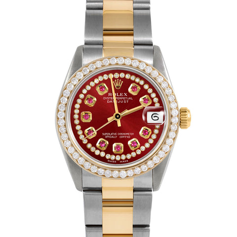 Rolex Datejust 31mm | 6827-TT-RED-STRR-BDS-OYS