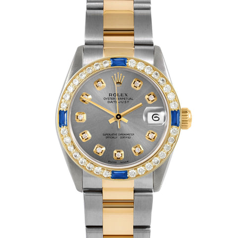 Rolex Datejust 31mm | 6827-TT-SLT-DIA-AM-4SPH-OYS