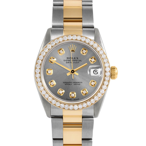 Rolex Datejust 31mm | 6827-TT-SLT-DIA-AM-BDS-OYS