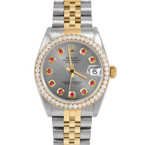 Rolex Datejust 31mm | 6827-TT-SLT-RBY-AM-BDS-JBL