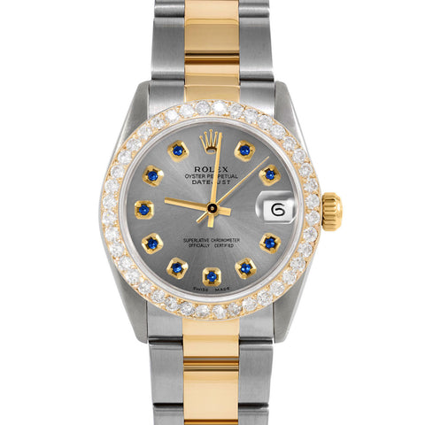 Rolex Datejust 31mm | 6827-TT-SLT-SPH-AM-2CT-OYS