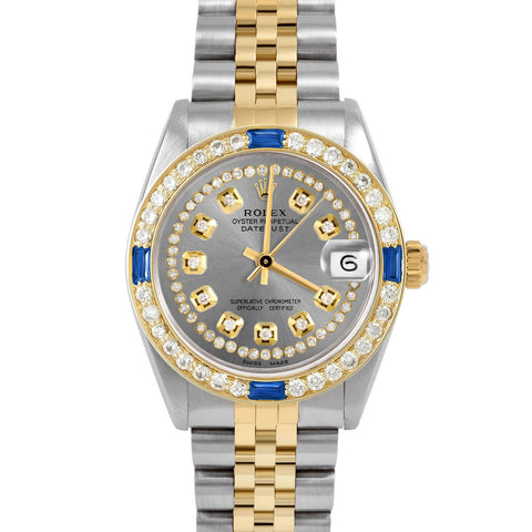 Rolex Datejust 31mm | 6827-TT-SLT-STRD-4SPH-JBL