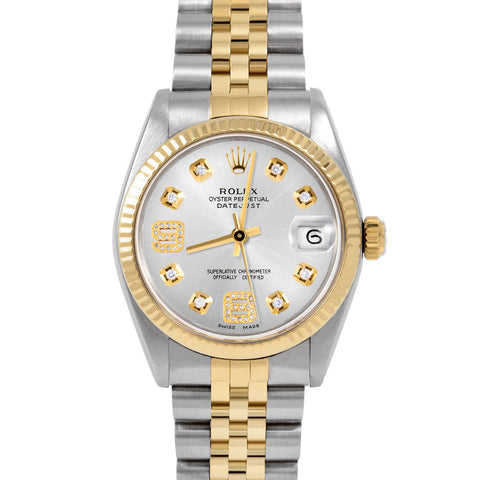 Rolex Datejust 31mm | 6827-TT-SLV-8DA69-FLT-JBL