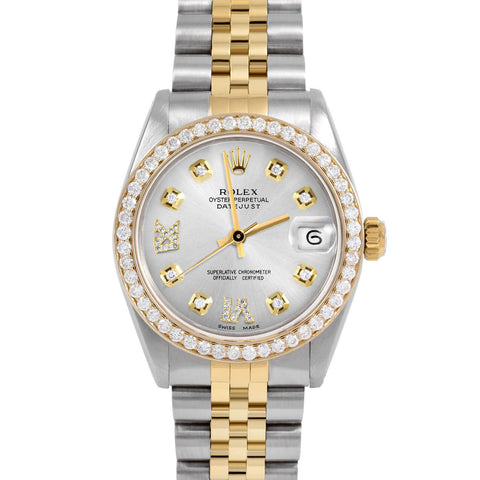 Rolex Datejust 31mm | 6827-TT-SLV-8DR69-BDS-JBL