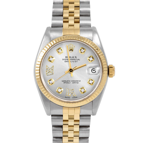 Rolex Datejust 31mm | 6827-TT-SLV-8DR69-FLT-JBL