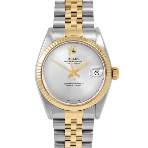 Rolex Datejust 31mm | 6827-TT-SLV-NOHM-FLT-JBL