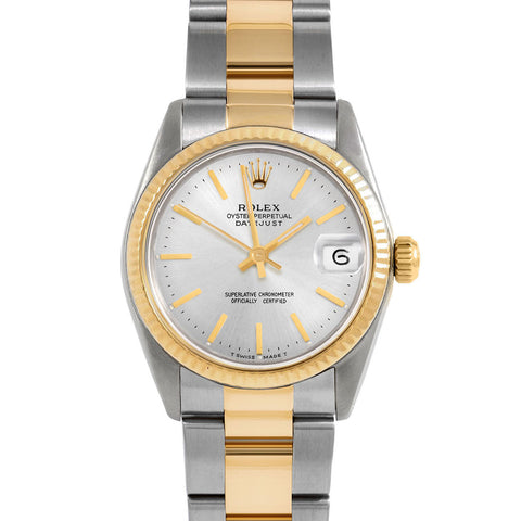 Rolex Datejust 31mm | 6827-TT-SLV-STK-FLT-OYS