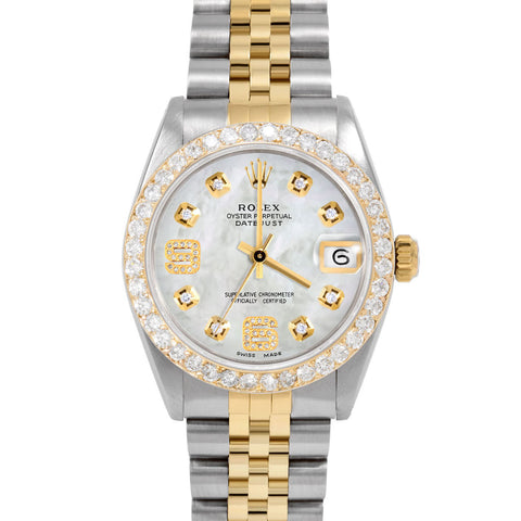 Rolex Datejust 31mm | 6827-TT-WMOP-8DA69-2CT-JBL