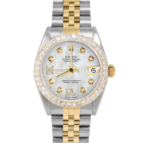 Rolex Datejust 31mm | 6827-TT-WMOP-8DR69-2CT-JBL