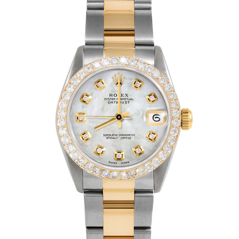 Rolex Datejust 31mm | 6827-TT-WMOP-DIA-AM-2CT-OYS