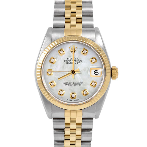 Rolex Datejust 31mm | 6827-TT-WMOP-DIA-AM-FLT-JBL